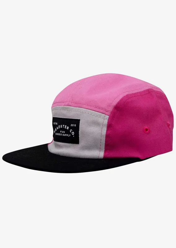 Headster Colorblock 5 Panel Cap made by Prfo