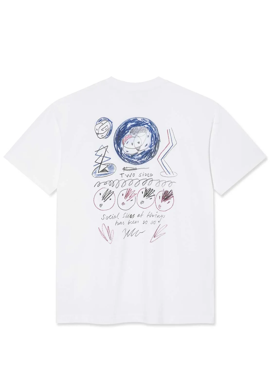 Polar Skate Co. Men's Social Side T-shirt sold by Prfo product image thumbnail 2