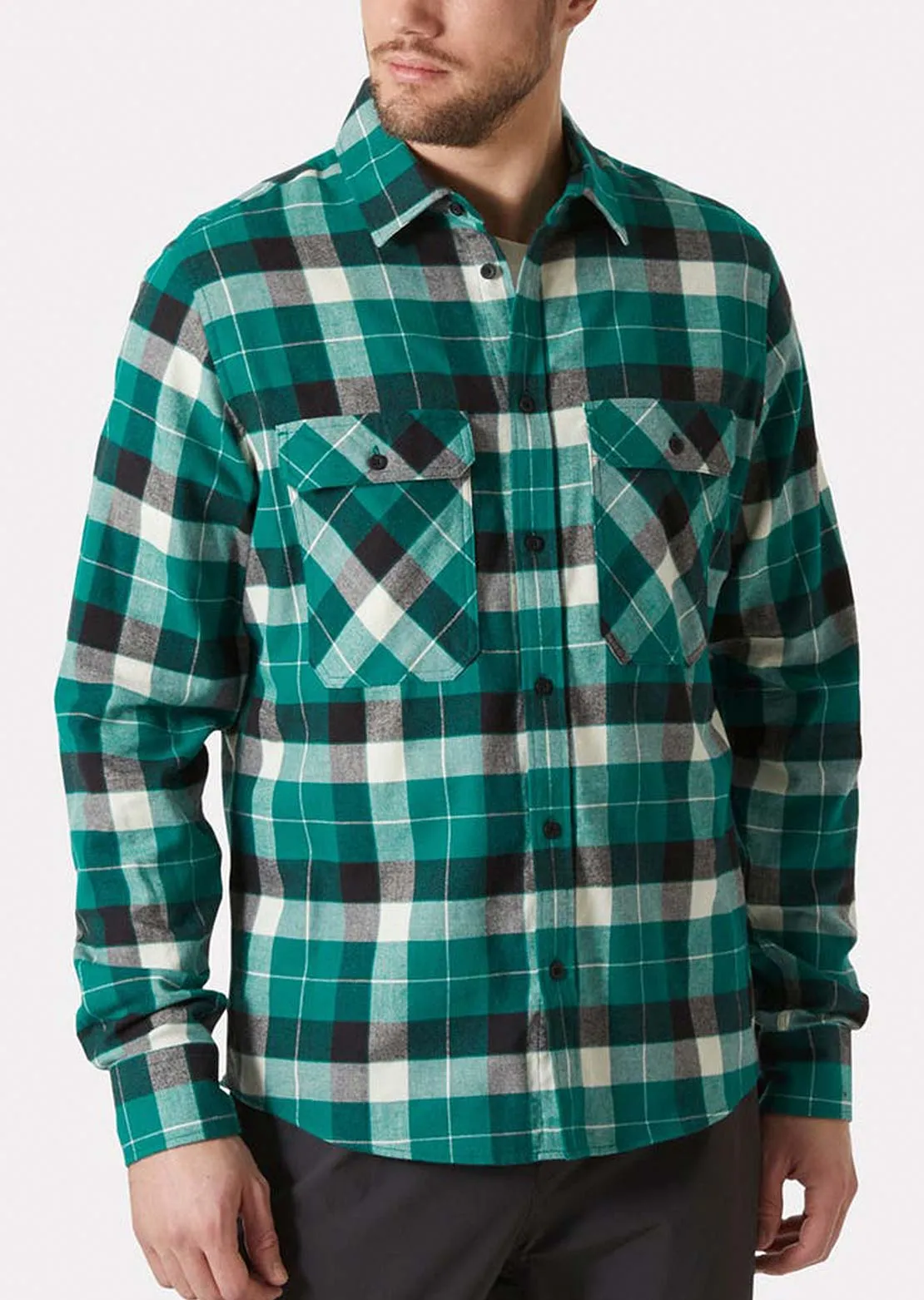 Helly Hansen Men's Lokka Flannel Button Up Shirt sold by Prfo product image thumbnail 3