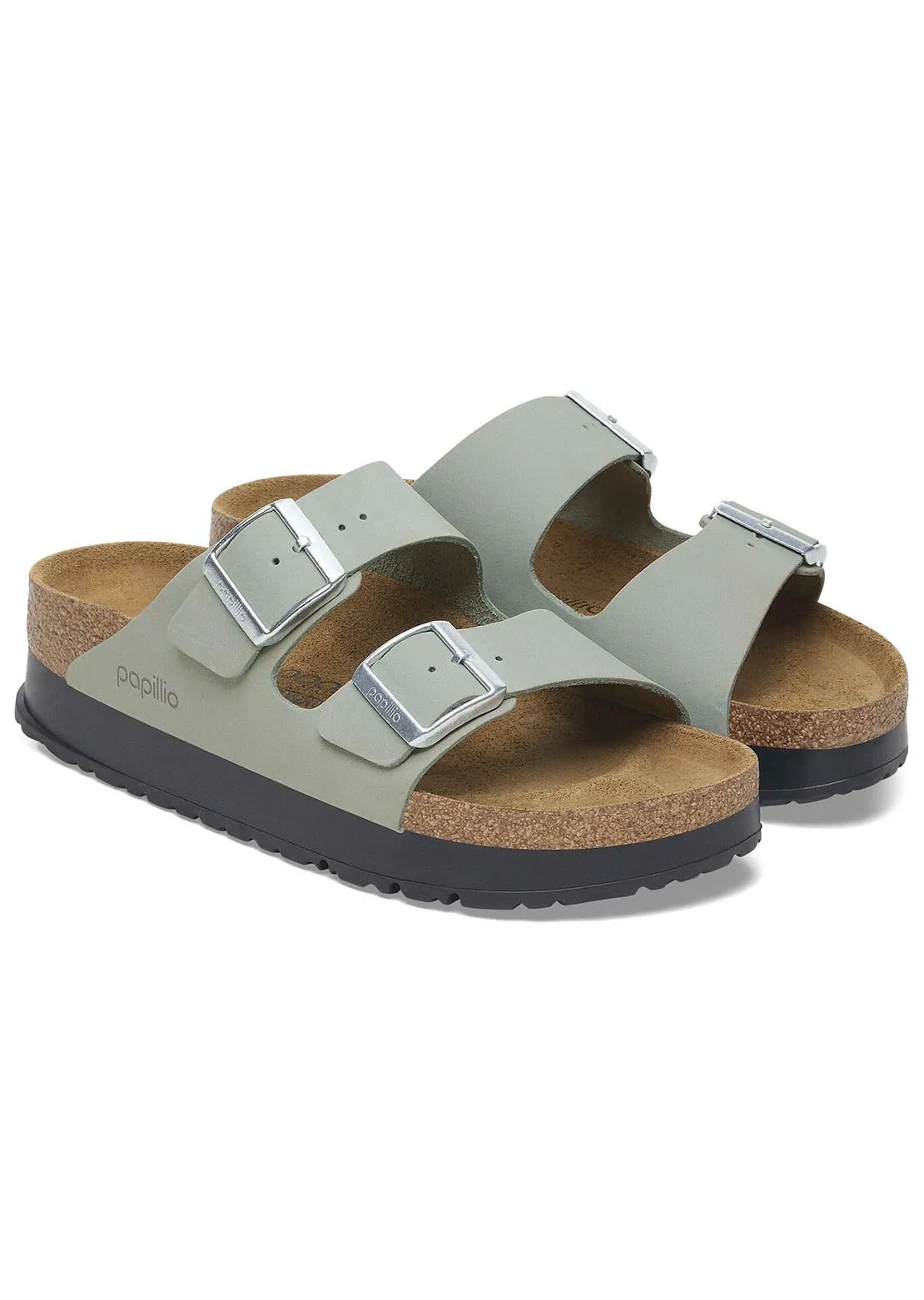 Birkenstock Women's Arizona Platform Pure Nubuck Narrow Sandals sold by Prfo product image thumbnail 3