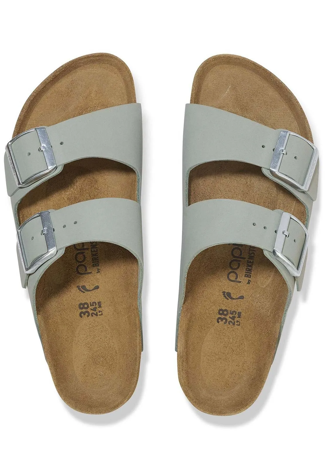 Birkenstock Women's Arizona Platform Pure Nubuck Narrow Sandals sold by Prfo product image thumbnail 4