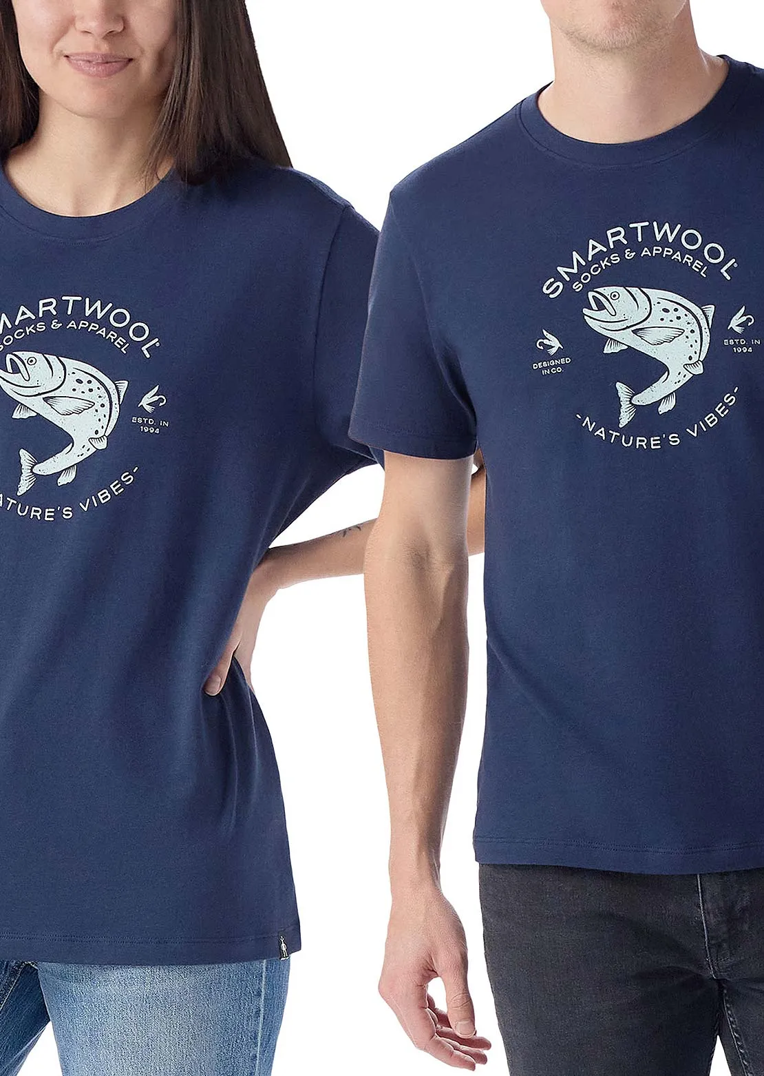 Smartwool Unisex Trout Fishing Graphic T-shirt sold by Prfo product image thumbnail 2