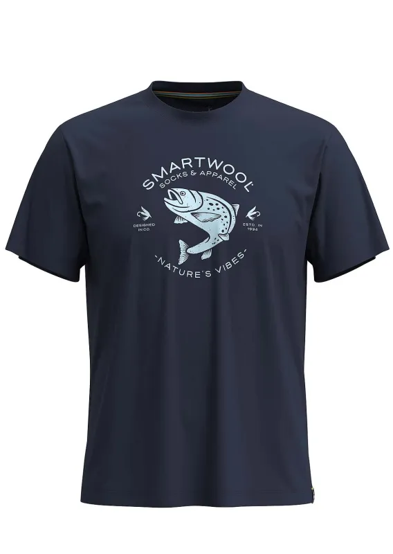 Smartwool Unisex Trout Fishing Graphic T-shirt sold by Prfo