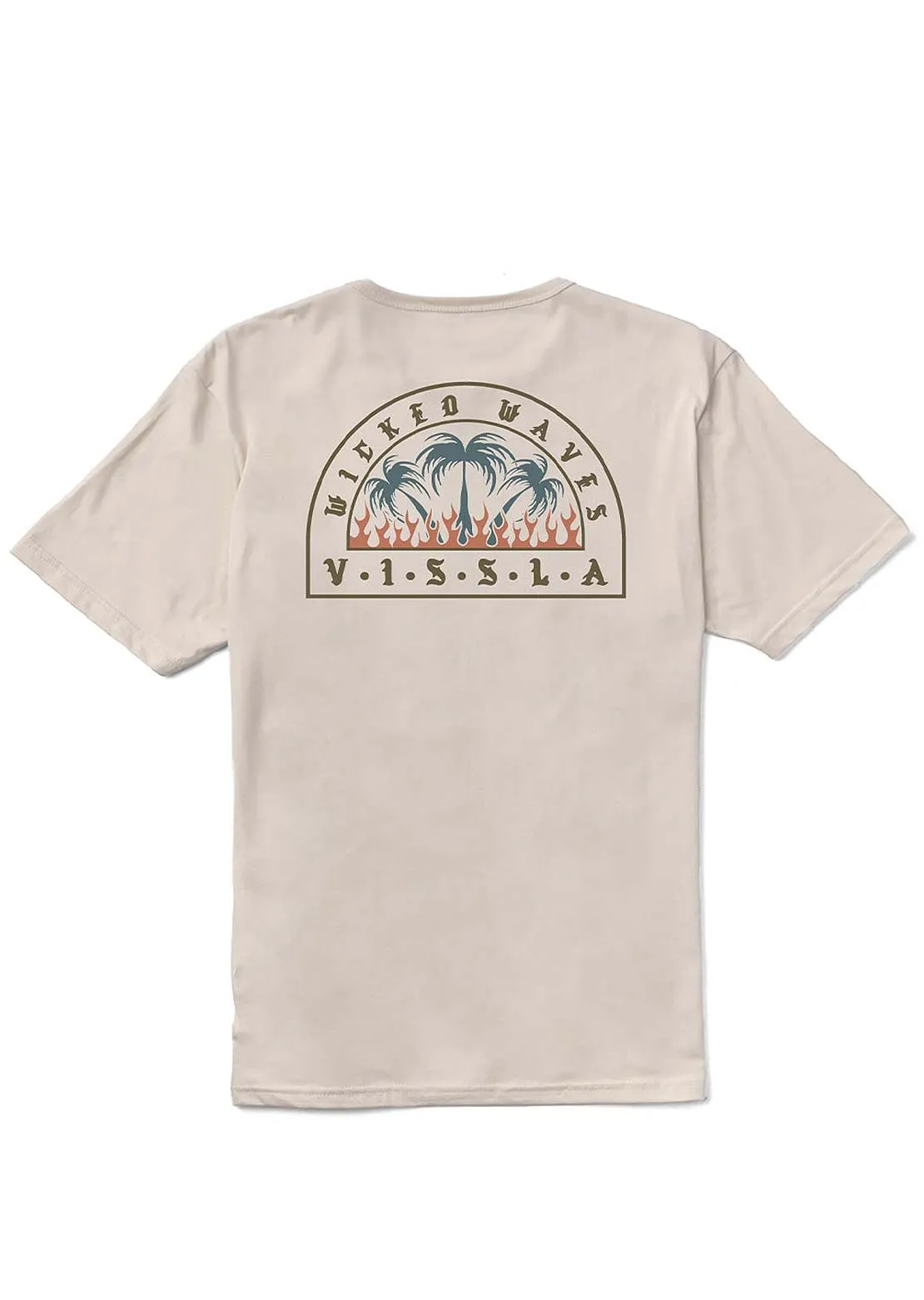Vissla Men's Wicked Organic T-Shirt sold by Prfo product image thumbnail 2