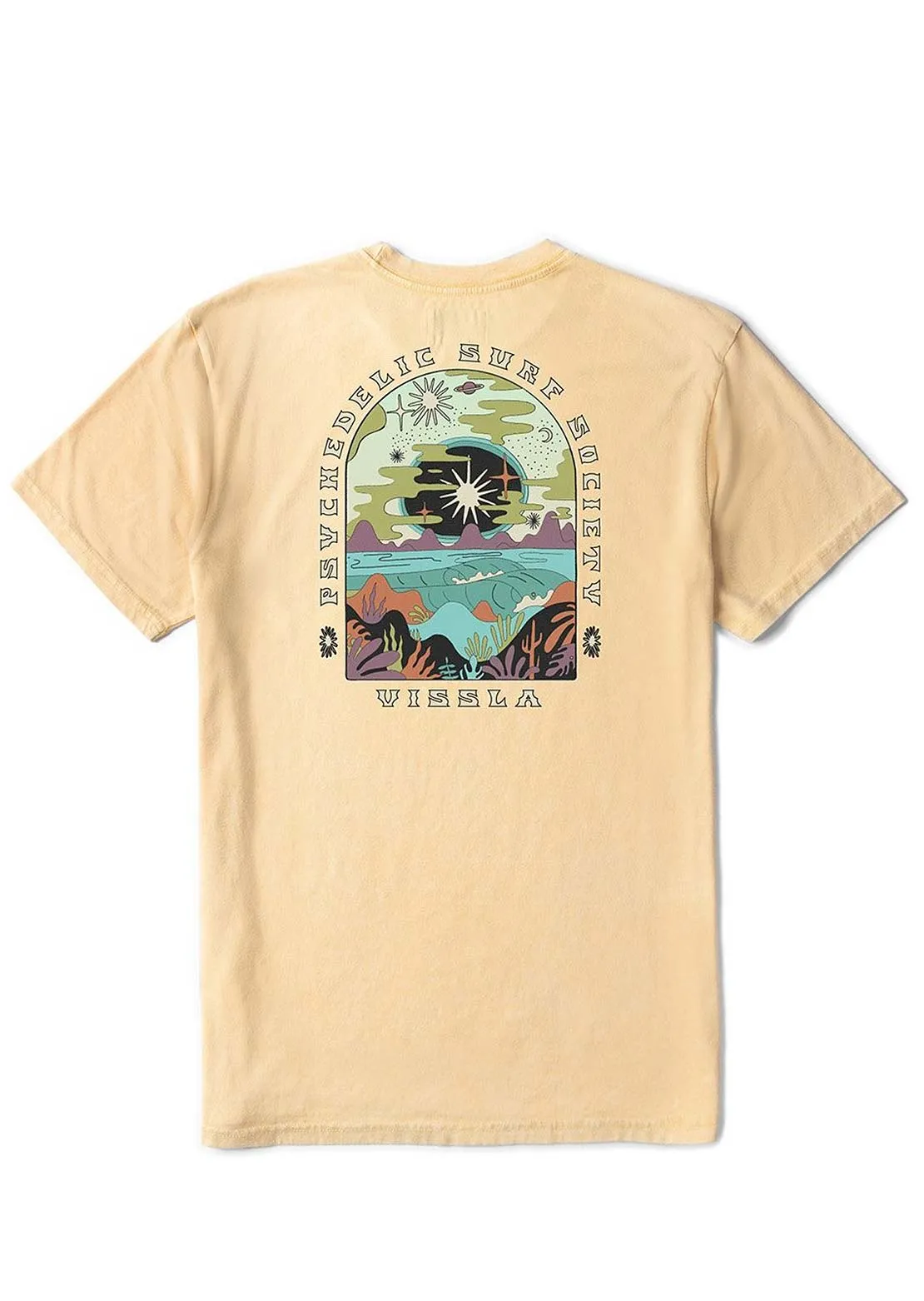 Vissla Men's Lucid Dreams Cosmic Wash T-Shirt sold by Prfo product image thumbnail 2