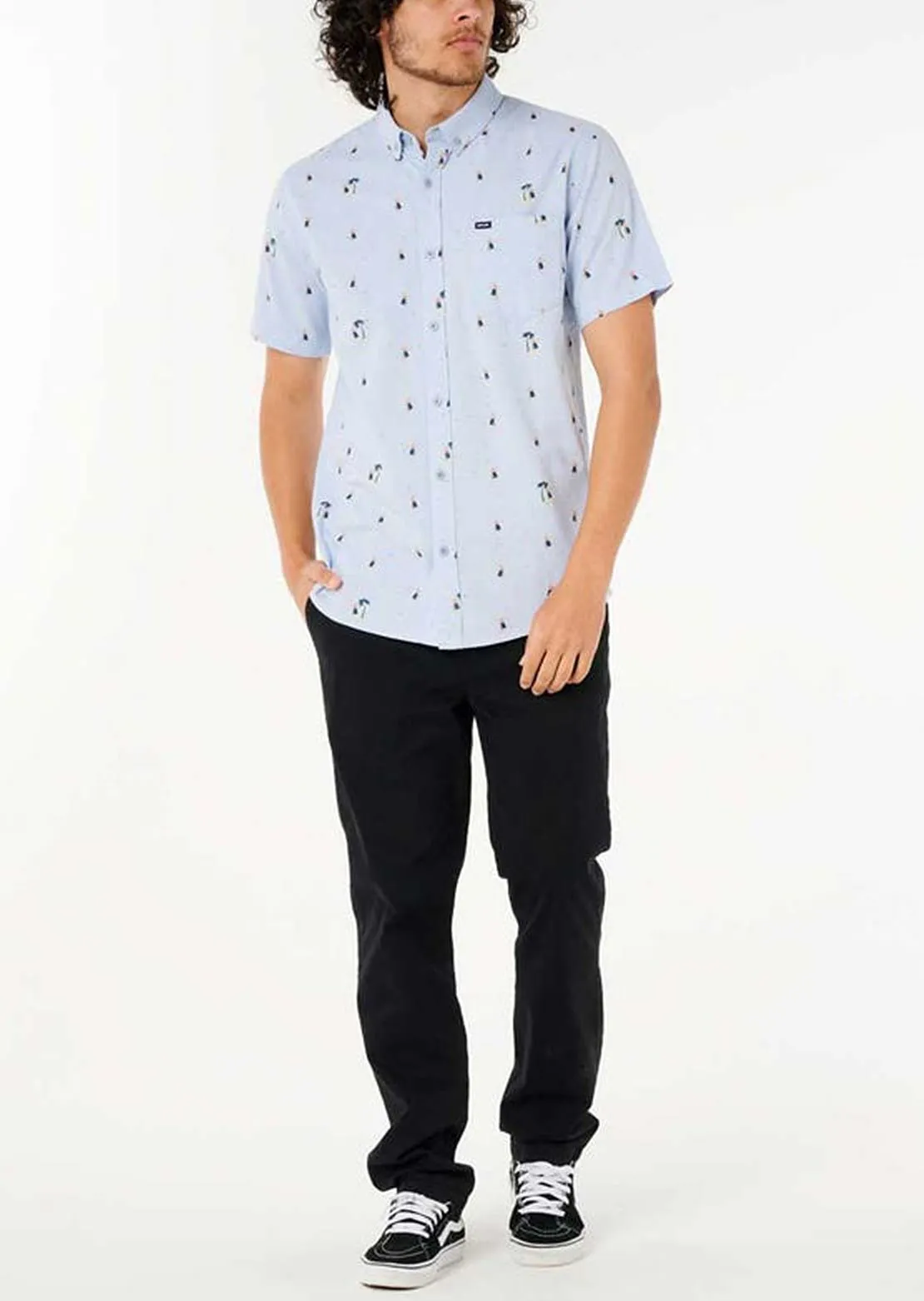 Rip Curl Men's Hula Breach Button Up Shirt sold by Prfo product image thumbnail 4