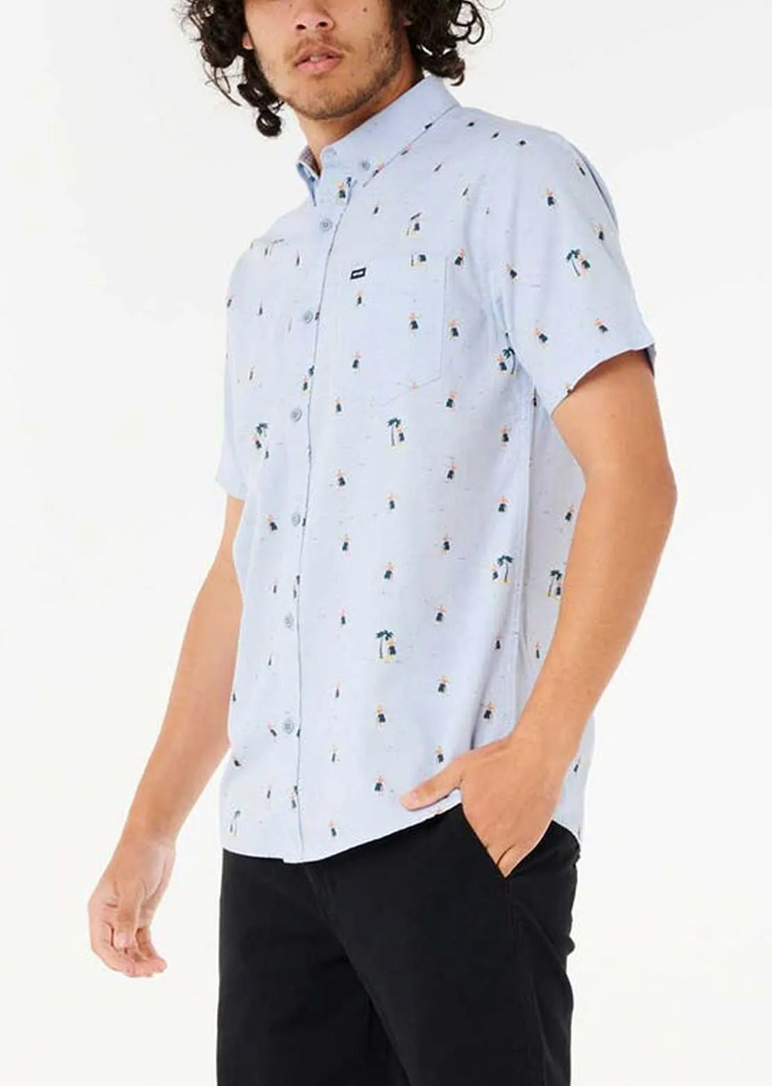 Rip Curl Men's Hula Breach Button Up Shirt sold by Prfo product image thumbnail 2