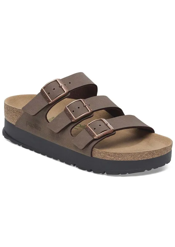 Birkenstock Women's Florida III Platform Birkibuc Narrow Sandals sold by Prfo