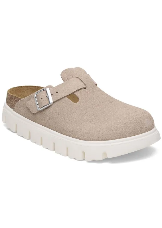 Birkenstock Women's Boston Chunky Narrow Suede Sandals sold by Prfo