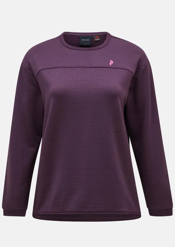 Peak Performance Women's Trail Polartec Crew Long Sleeve sold by Prfo