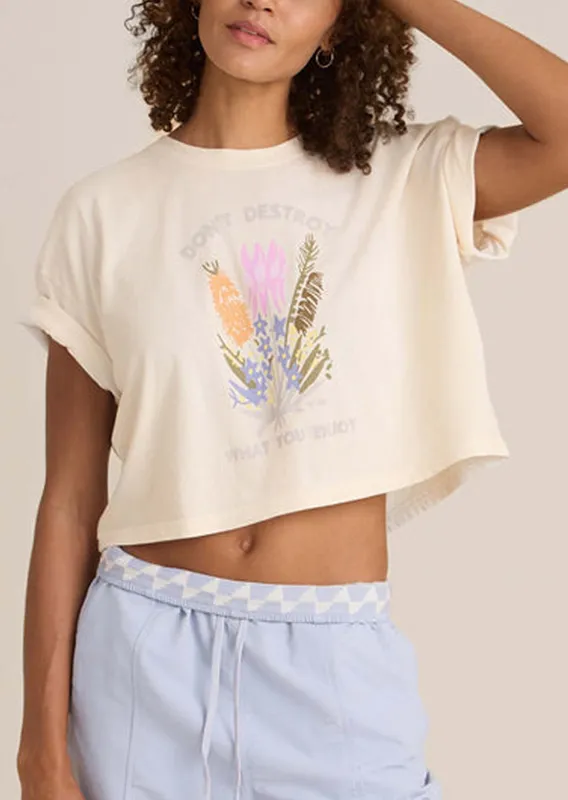 Roark Women's Nature Cropped Boxy T-Shirt sold by Prfo