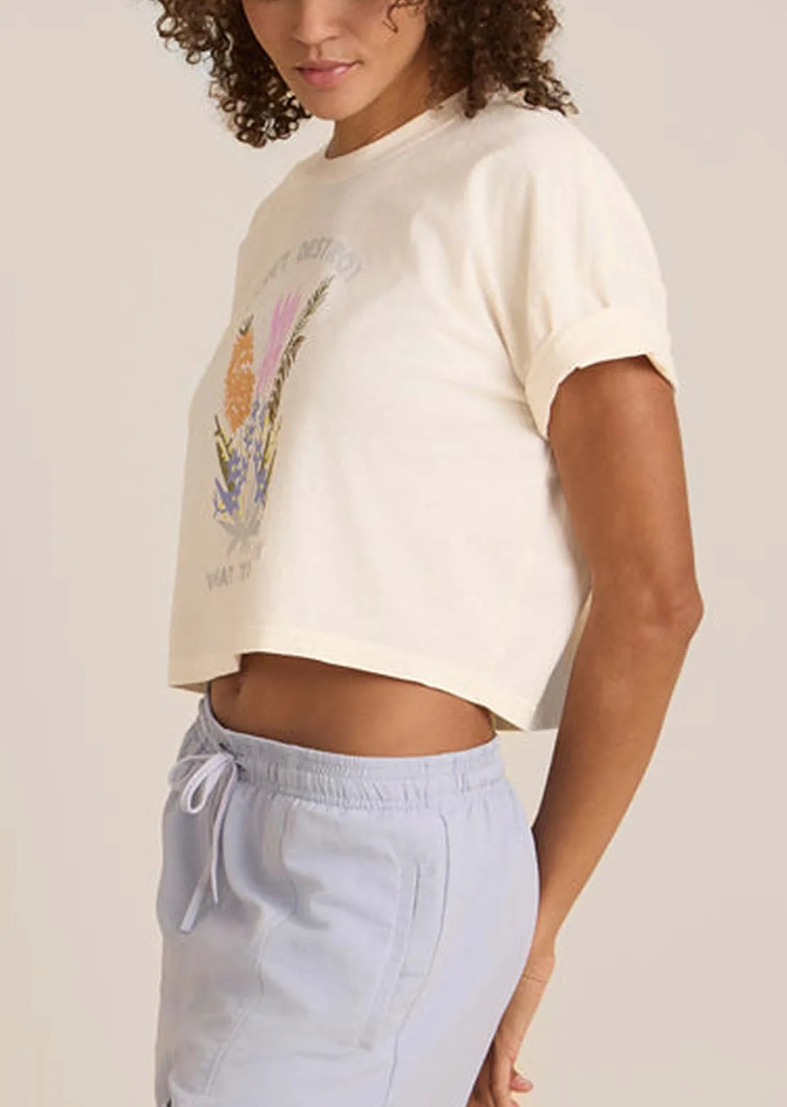 Roark Women's Nature Cropped Boxy T-Shirt sold by Prfo product image thumbnail 2