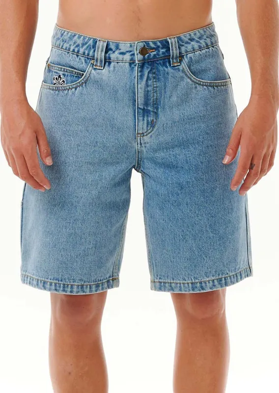 Rip Curl Men's Super Computer Denim Walkshorts made by Ripcurl
