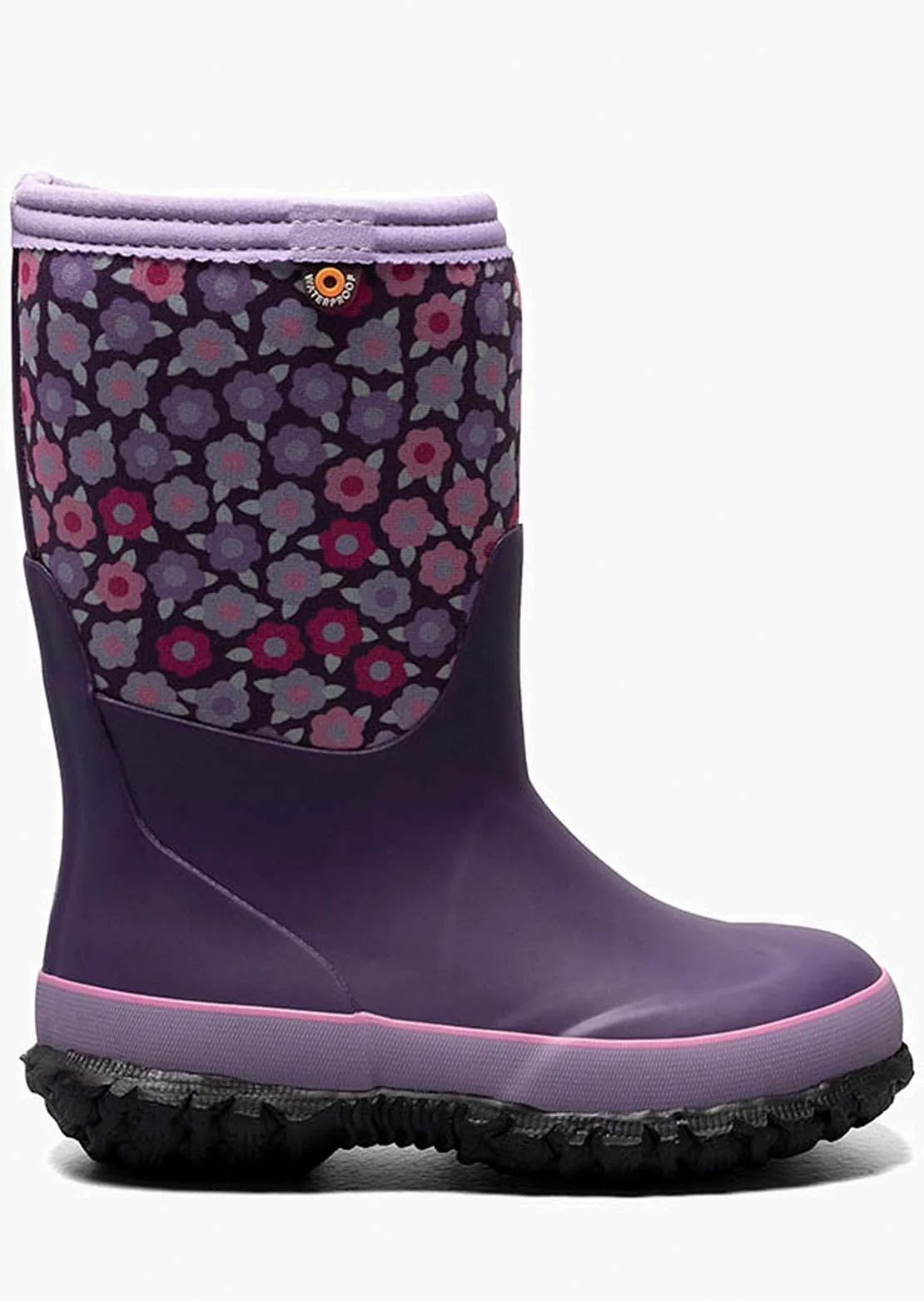 Bogs Junior Stomper Flowers Insulated Boots sold by Prfo
