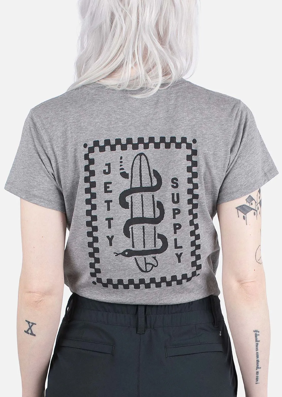 Jetty Women's Wave Snake T-Shirt sold by Prfo product image thumbnail 2