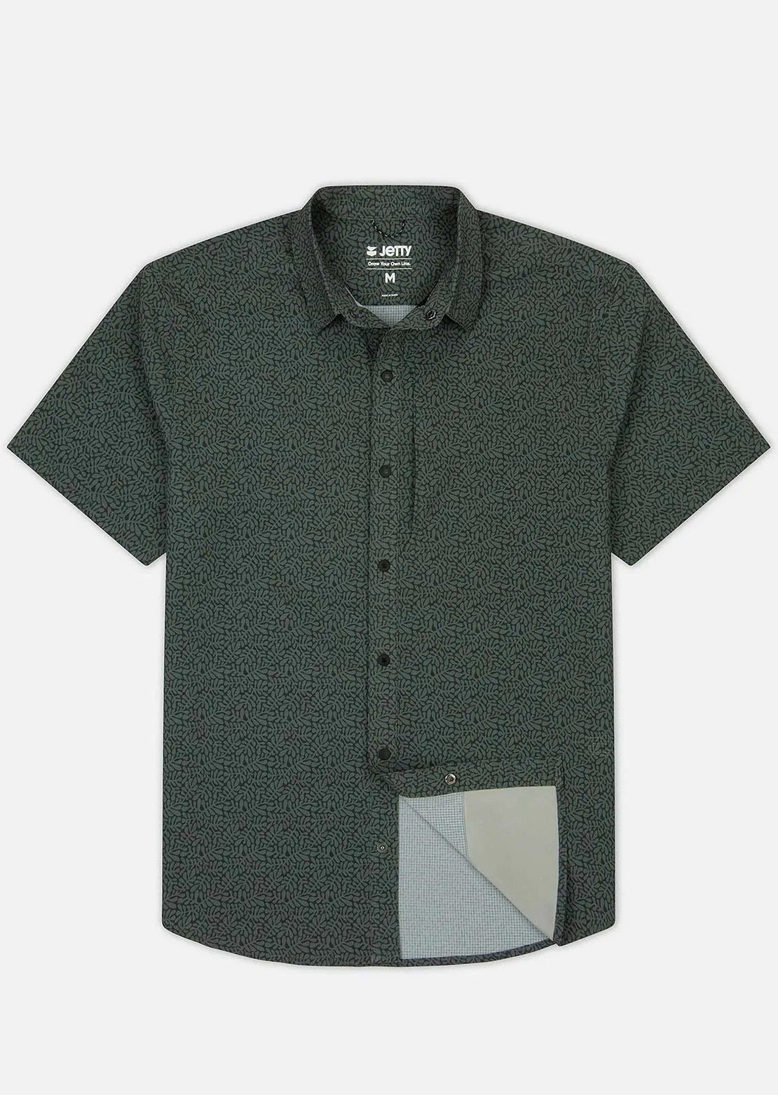 Jetty Men's Sandspit Tech Button Up Shirts sold by Prfo product image thumbnail 2