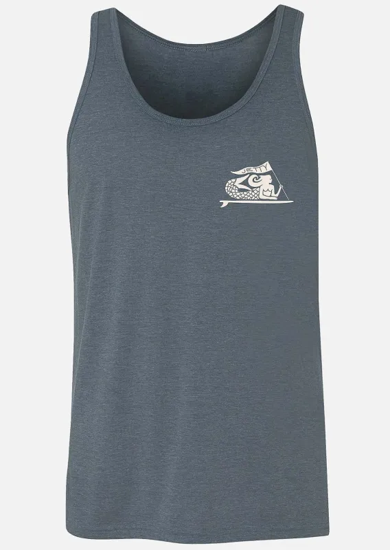 Jetty Men's Banner Tank T-Shirt made by JETTY