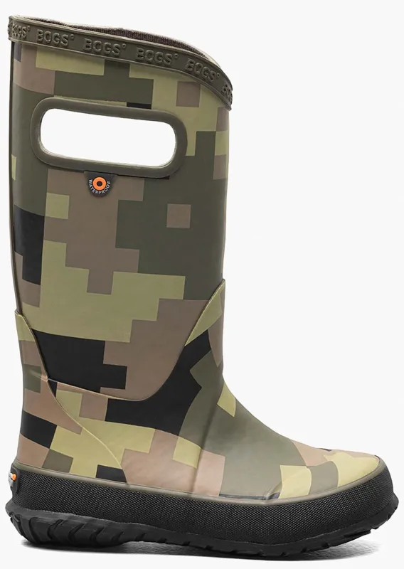 Bogs Junior Big Camo Rain Boots sold by Prfo