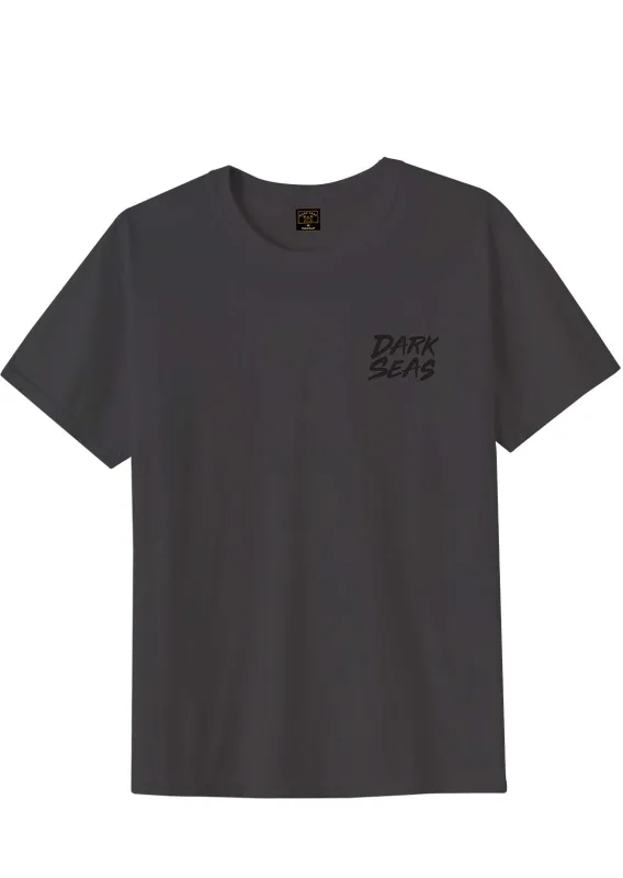 Dark Seas Men's Small Mouth Pigment T-Shirt sold by Prfo