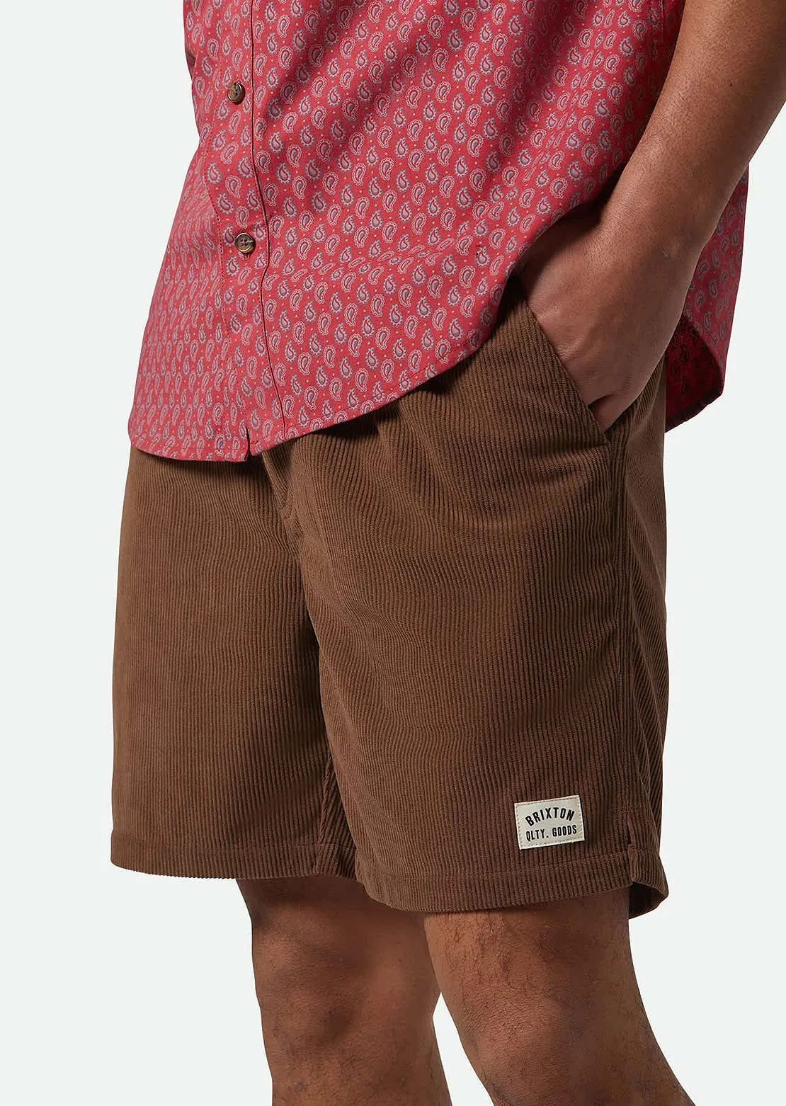 Brixton Men's Everyday Corduroy Shorts sold by Prfo product image thumbnail 3