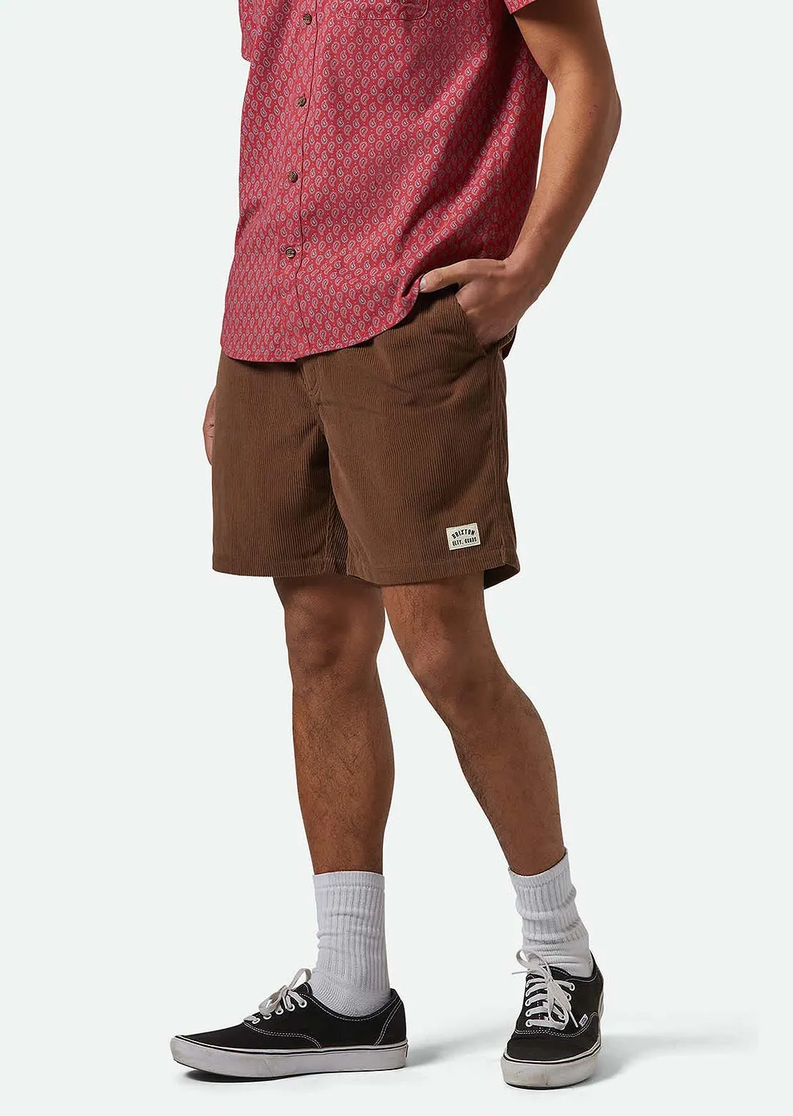 Brixton Men's Everyday Corduroy Shorts sold by Prfo product image thumbnail 5