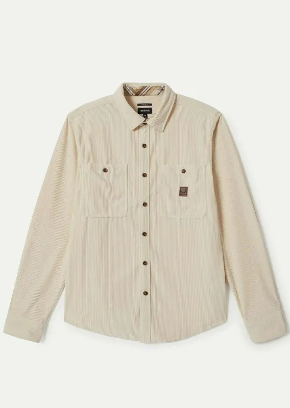 Brixton Men's The Field Corduroy Over Button Up Shirts sold by Prfo