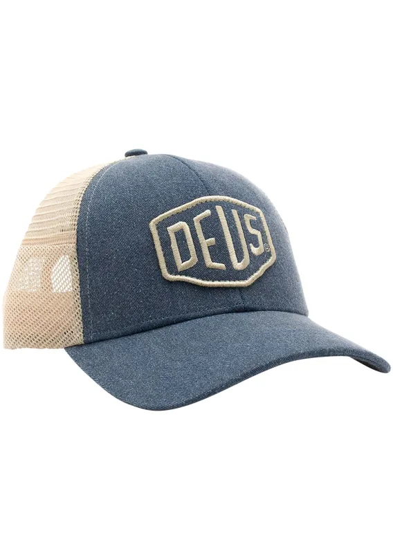 Deus Men's Shield Trucker Cap made by Prfo