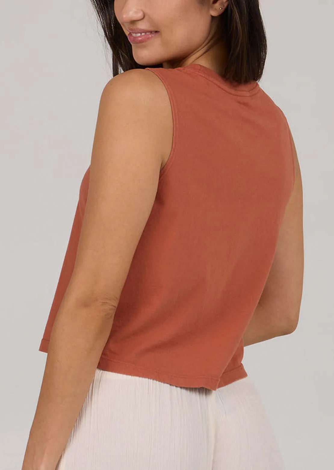 Salty Crew Women's Night Bite Cropped Tank sold by Prfo product image thumbnail 4