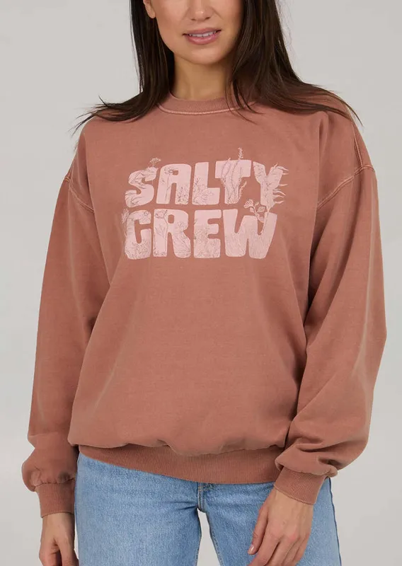 Salty Crew Women's Sea Life Crew Longsleeve sold by Prfo