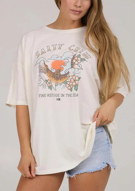 Salty Crew Women's Hopper Cover Up T-Shirt made by Prfo