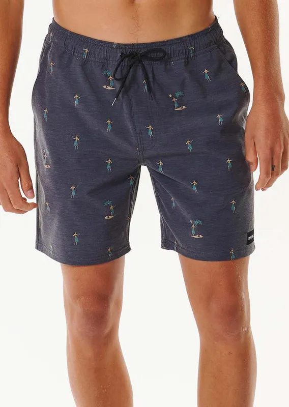 Rip Curl Men's Hula Breach Volley Shorts made by Ripcurl