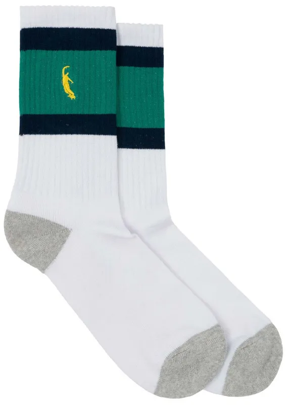 Magenta Skateboards Men's Pws Stripe Socks sold by Prfo
