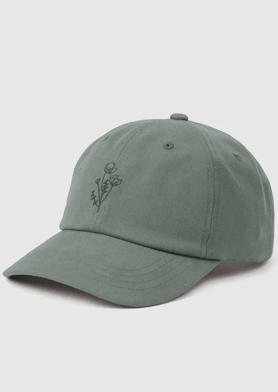 Tentree Unisex Flower Embroidery Peak Cap sold by Prfo