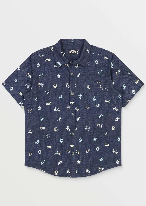Billabong Junior Sundays Mini Button Up Shirt sold by Prfo