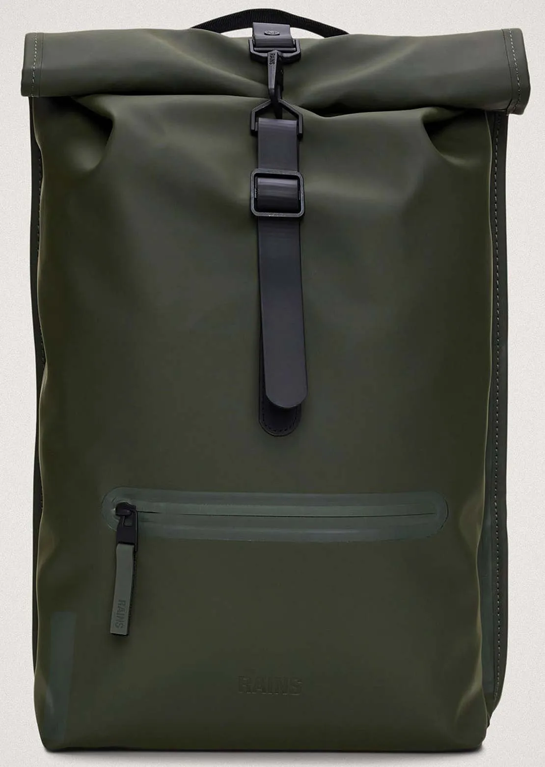 RAINS Unisex Rolltop Rucksack Backpack sold by Prfo