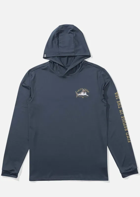 Salty Crew Men's Lurking Sunshirt Hood sold by Prfo