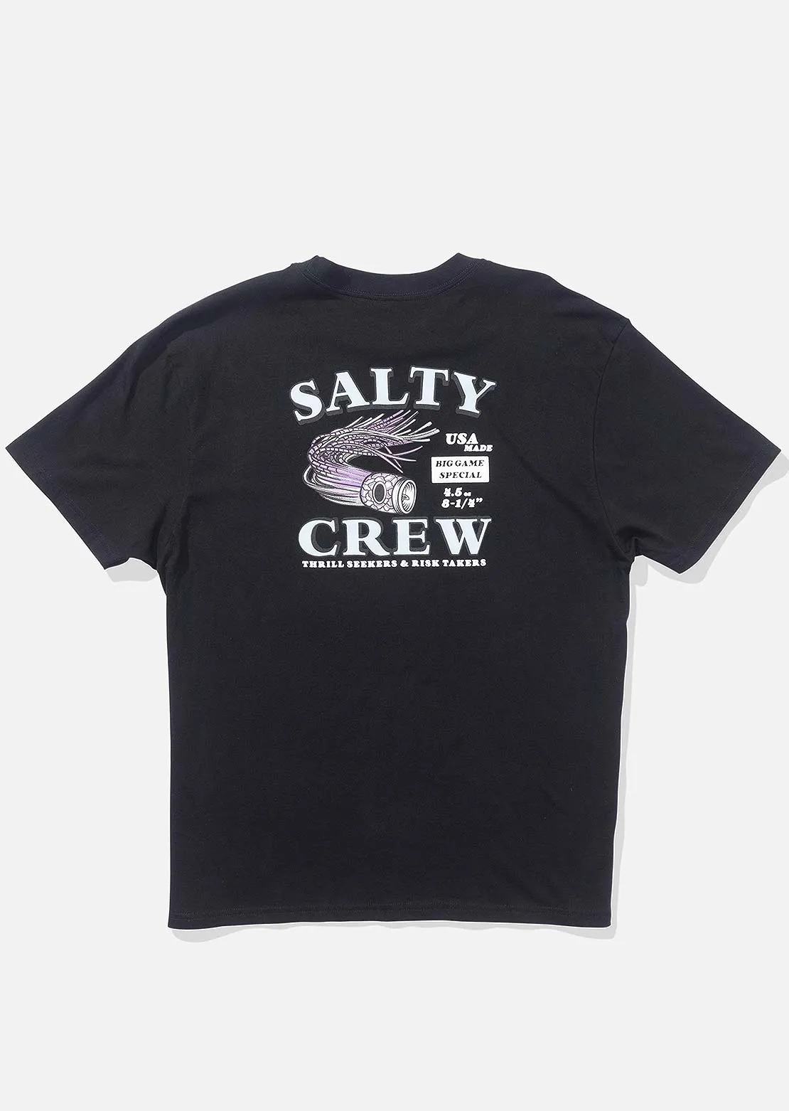 Salty Crew Men's Lured Classic T-Shirt sold by Prfo product image thumbnail 4