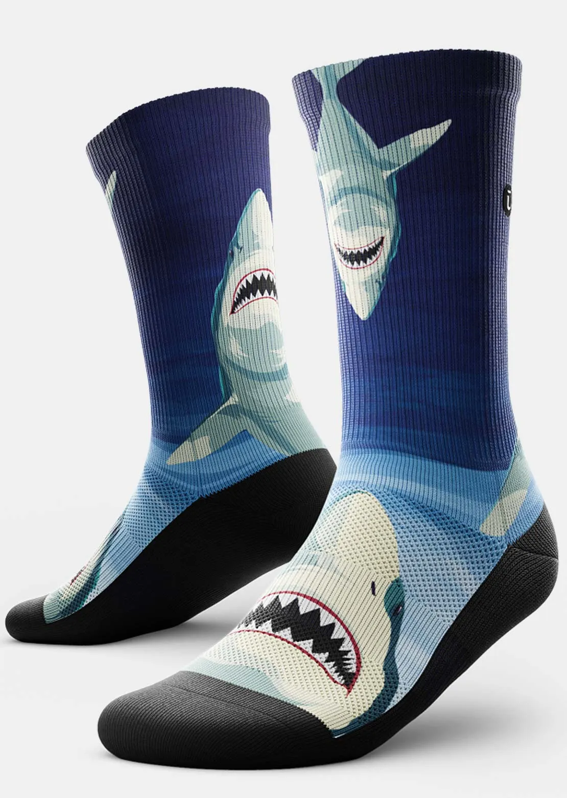 Outway Shark Attack Crew Socks sold by Prfo product image thumbnail 2
