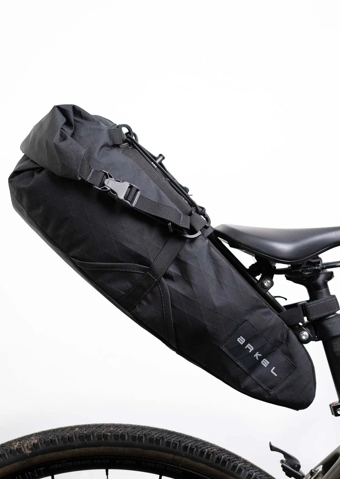 Arkel Seatpacker Hanger & Bag Bikepacking Seat Bag Kit sold by Prfo