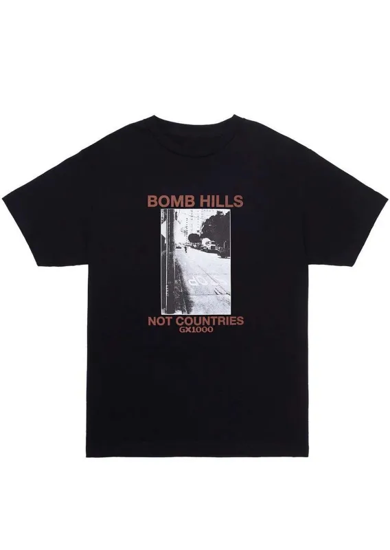 GX1000 Bomb Hills Not Countries T-Shirt made by Prfo