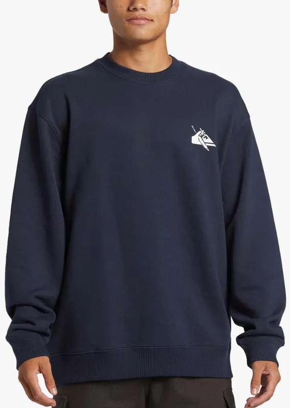 Quiksilver Men's DNA Petroglyph Crew Long Sleeve sold by Prfo