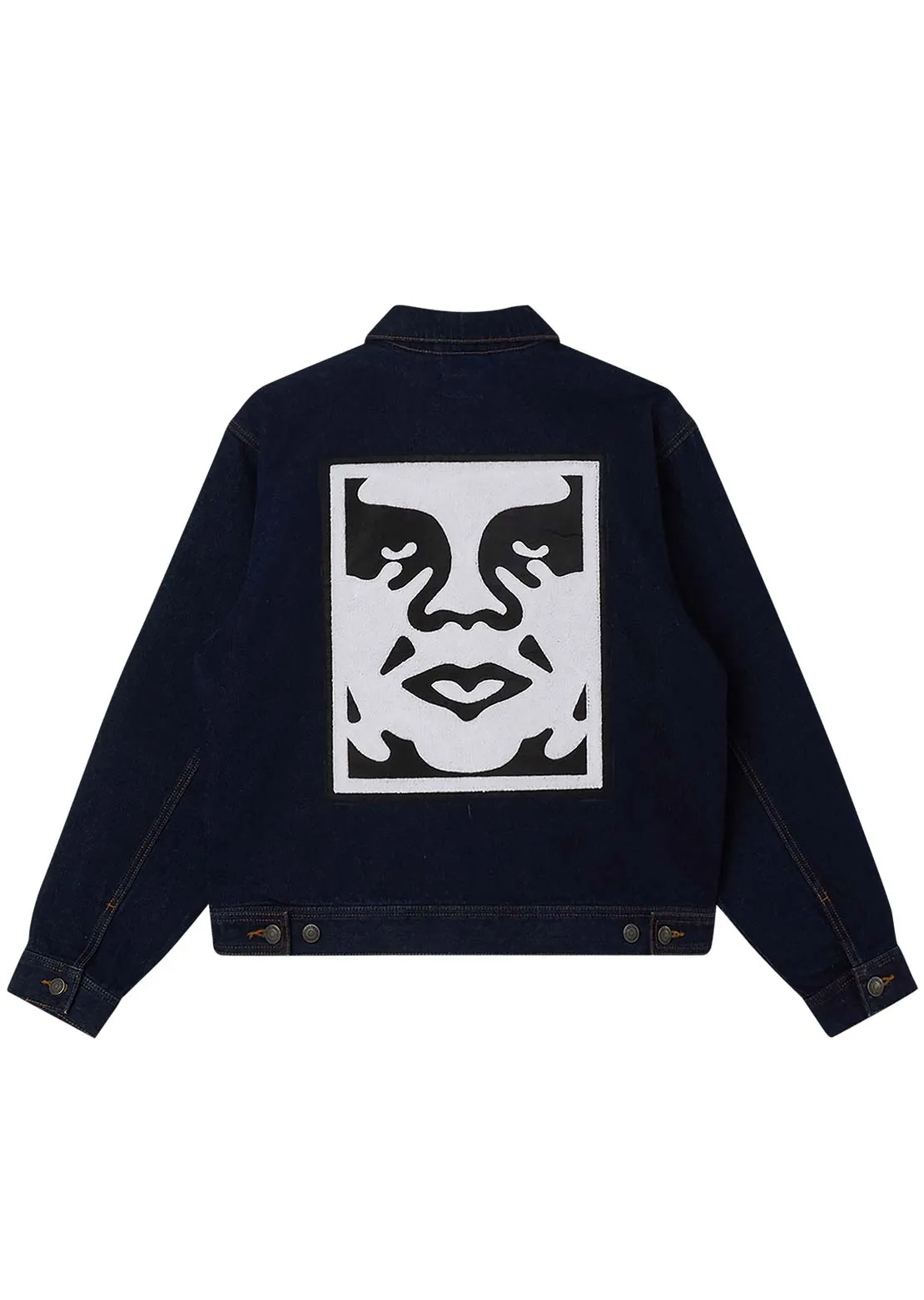 Obey Men's Icon Hardwork Zip Up Jacket sold by Prfo product image thumbnail 2