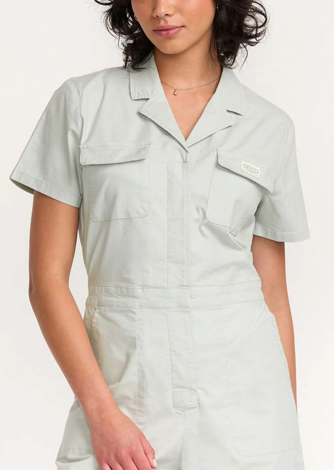 RVCA Women's Recession Jumpsuit sold by Prfo product image thumbnail 4