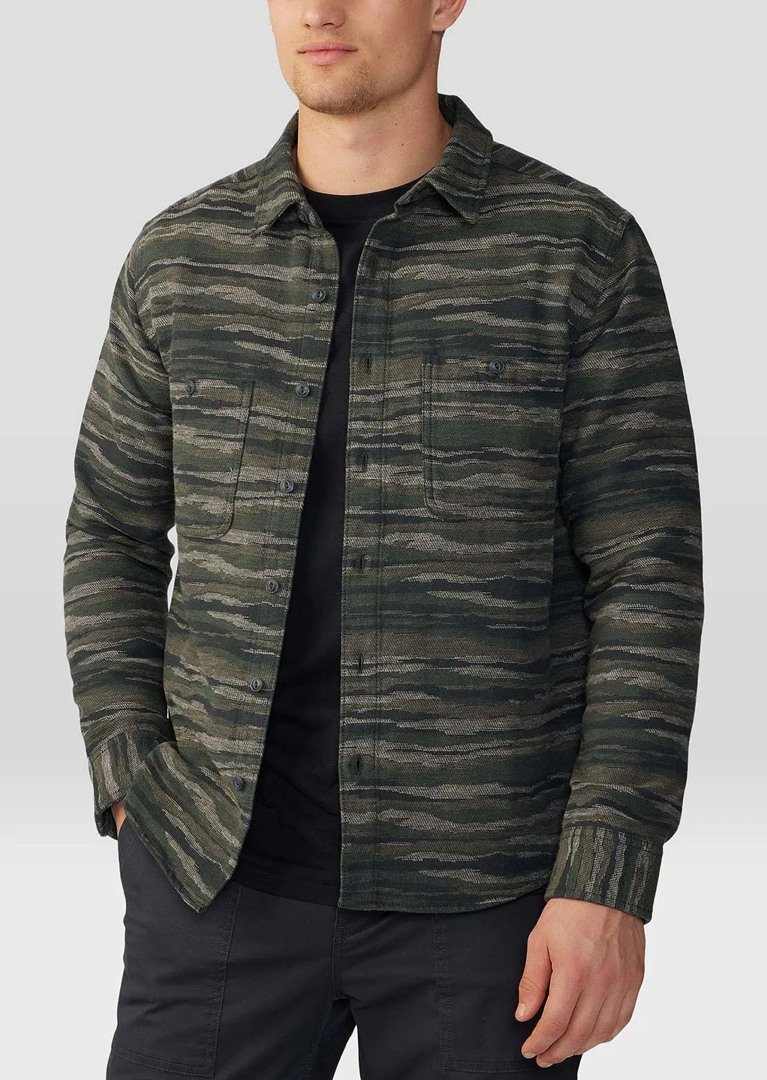 Mountain Hardwear Men's Granite Peak Long Sleeve Flannel Button Up Shirt sold by Prfo product image thumbnail 3