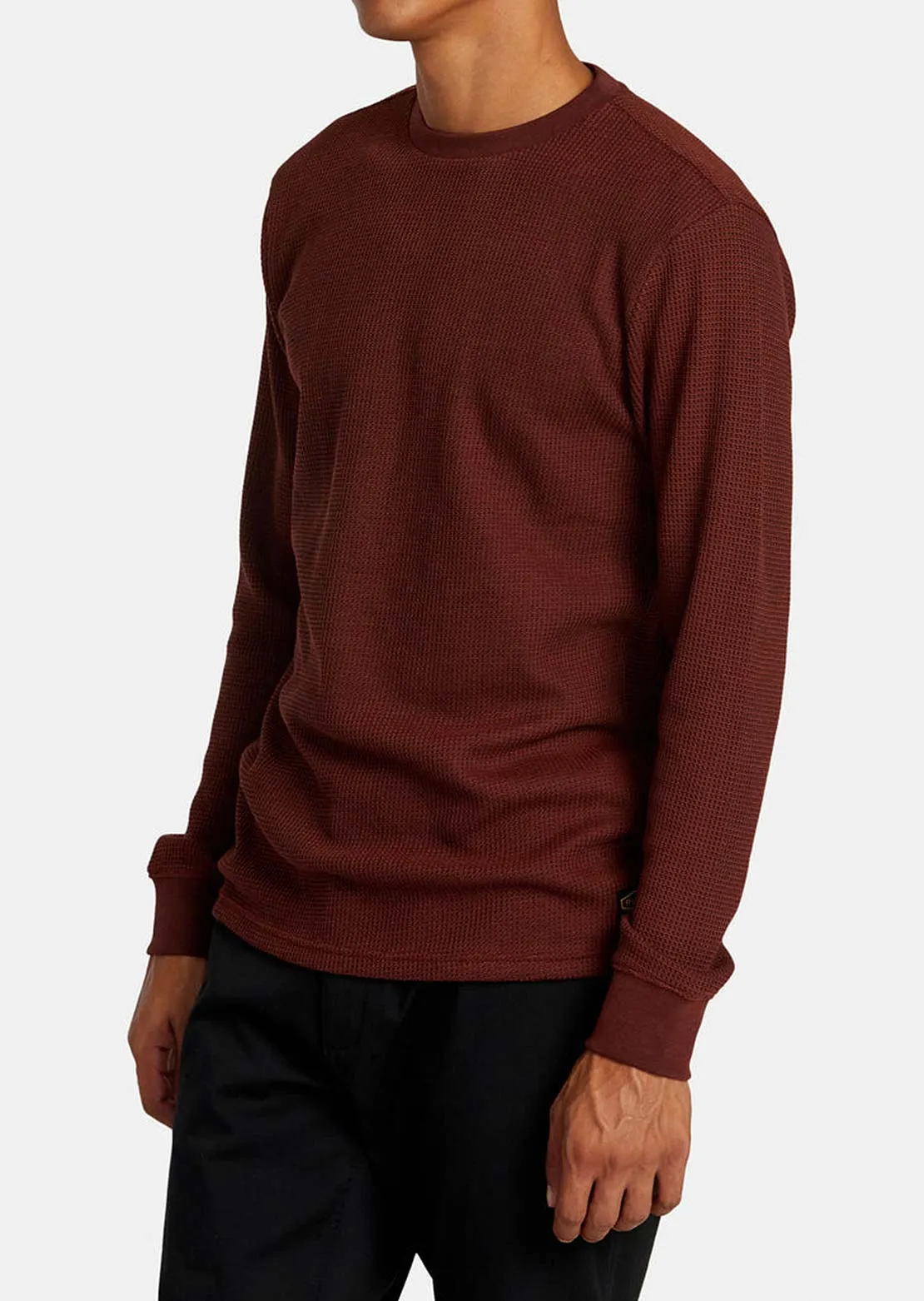 RVCA Men's Dayshift Thermal Ls Long Sleeve sold by Prfo product image thumbnail 2