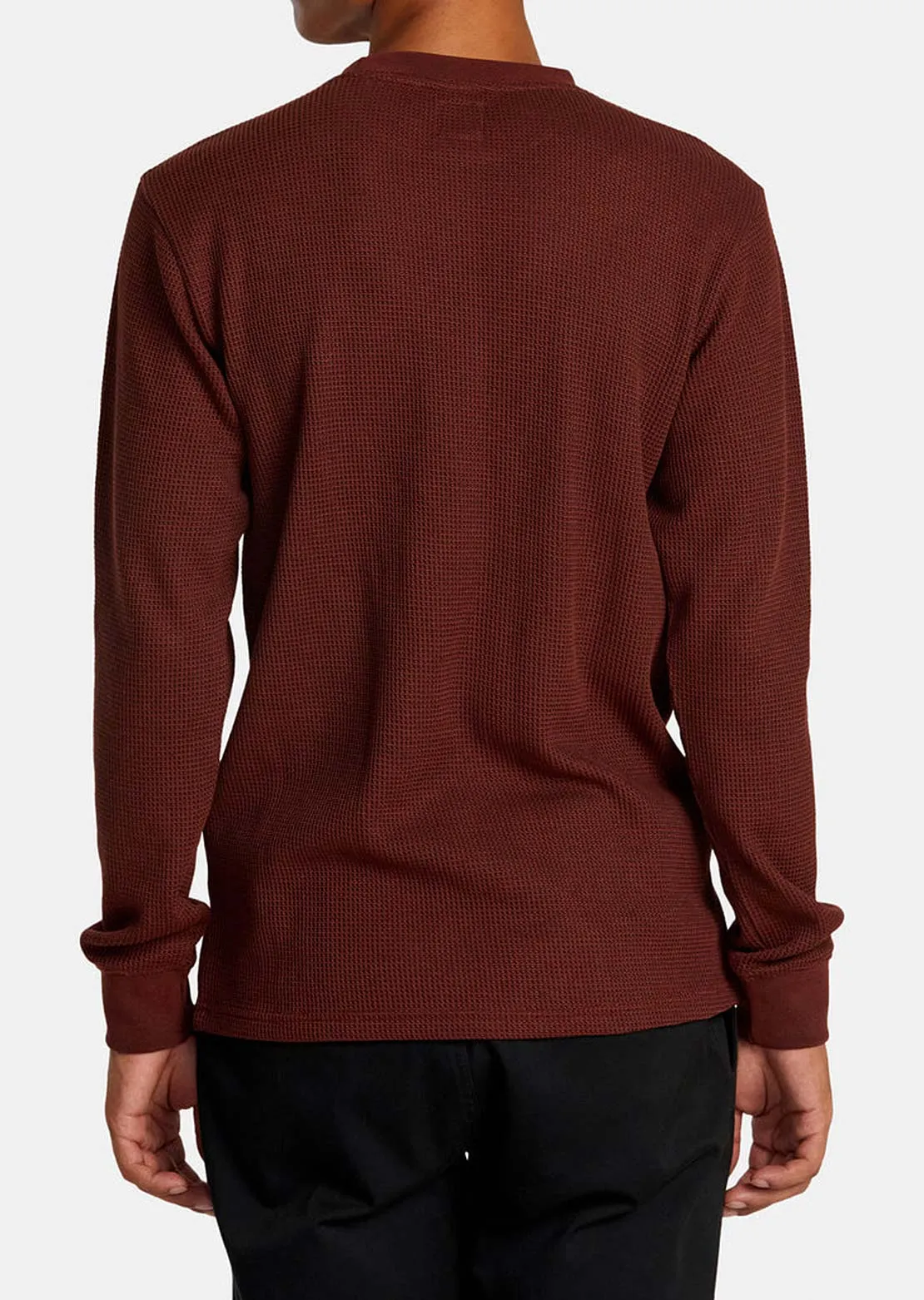 RVCA Men's Dayshift Thermal Ls Long Sleeve sold by Prfo product image thumbnail 4
