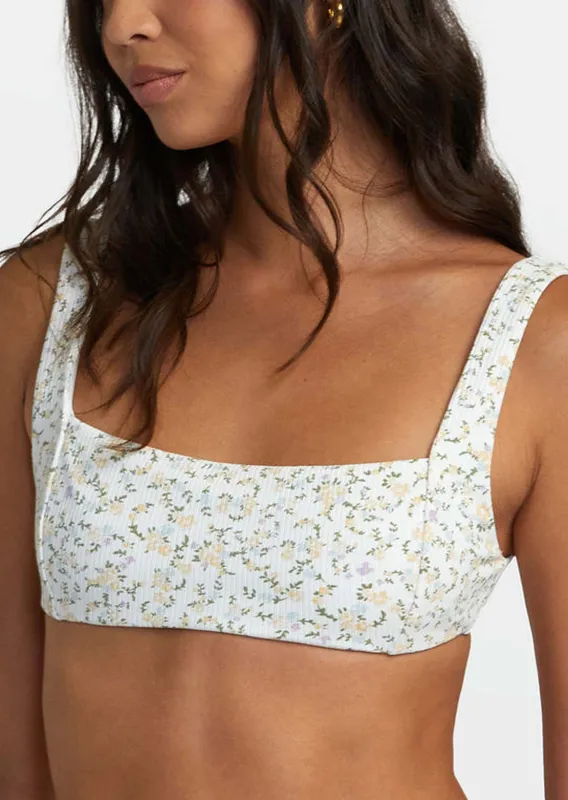 RVCA Women's Ditsy Square NK Bralette sold by Prfo
