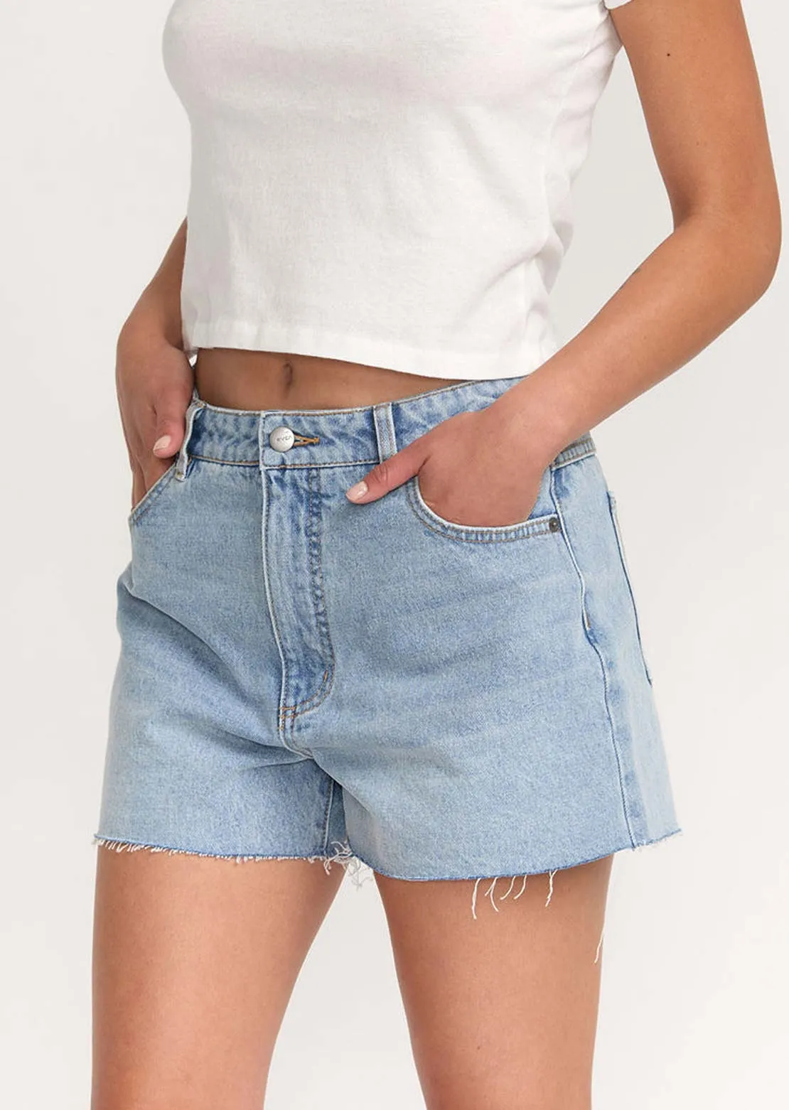 RVCA Women's Pacific Denim Shorts sold by Prfo product image thumbnail 5