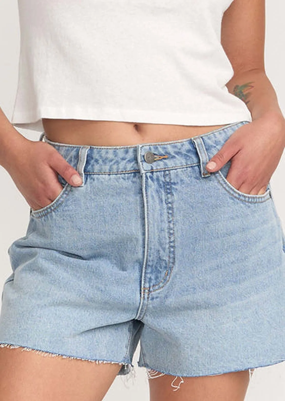 RVCA Women's Pacific Denim Shorts sold by Prfo