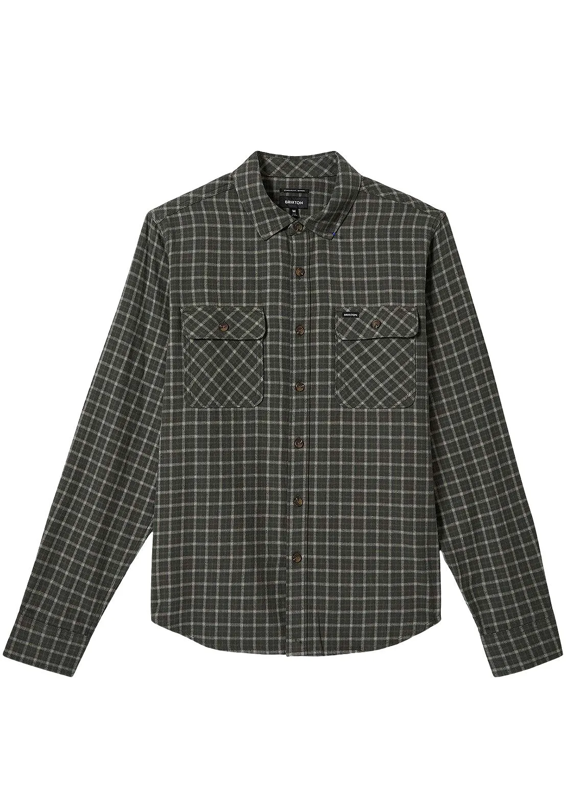 Brixton Men's Bowery Light Weight Ultra Flannel Button Up Shirts sold by Prfo